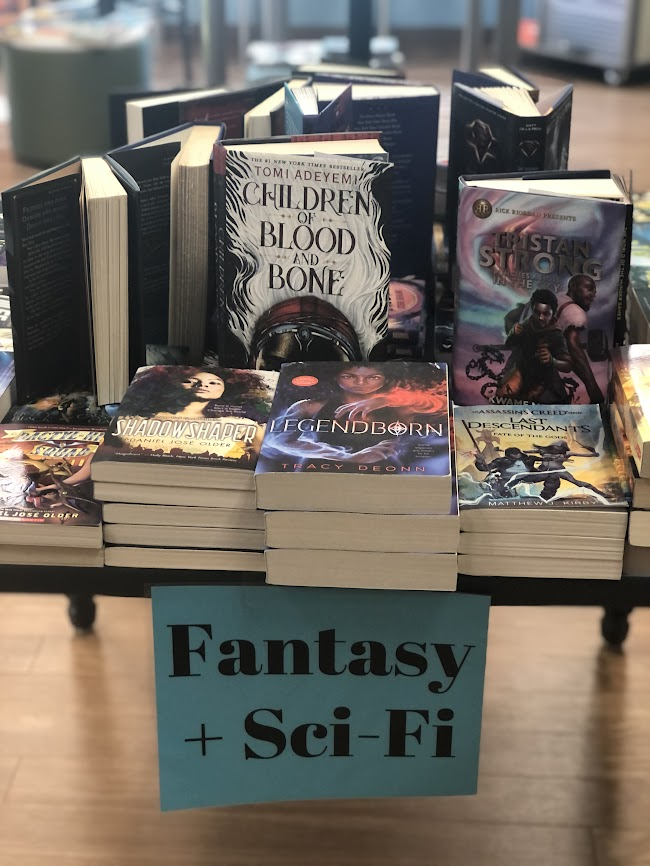 BespokeLib's tweet photo. #TrueBookFAIRs are a foundational practice of our @MtVernonMiddle library. Every semester, students visit the #TrueBookFAIR in the library to choose at least two NEW, high-interest titles to keep and no money is allowed in the door. Ever. #LibCollab https://t.co/zK3J7YCwt6