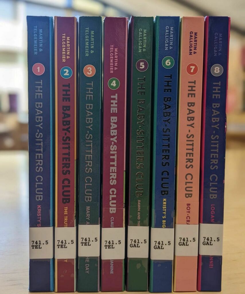 LibraryPoco's tweet image. SOME of the new Baby-Sitters Club titles. 

These have been flying off the shelves this year, so I ordered duplicates of what we have and copies of all the ones we&apos;re missing. instagr.am/p/CdqRbW0OF6G/