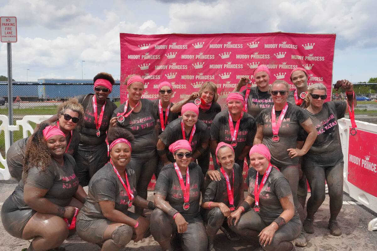 drdmbenson's tweet photo. We are proud of Transportation's "Muddy Princesses"! You ladies represented our department well!! Great job! https://t.co/6Ihptu9n26