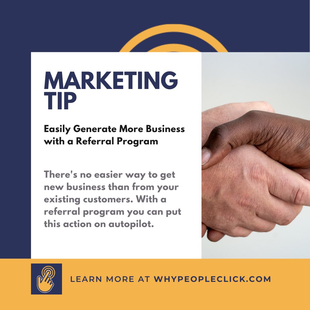 whypplclick's tweet photo. Weekly marketing tip #Marketing #smallbusinessowner https://t.co/fwvdsLpeRD
