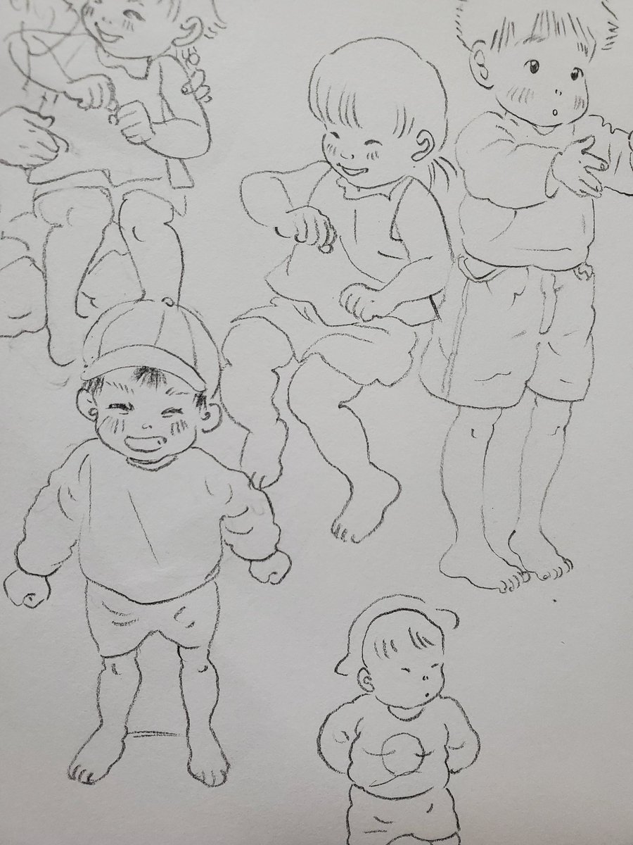 もちもちっと柔らかく描きたい 