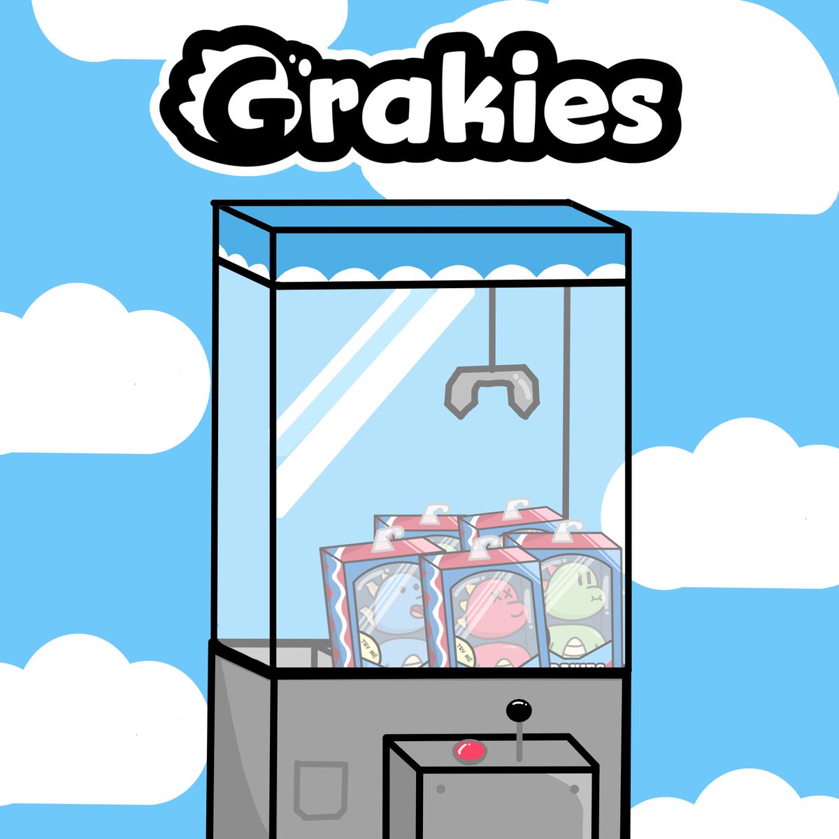 grakiescnft's tweet photo. 🎉GIVEAWAY TIME🎉

Win 1 x Grakie NFT🦖

How to win:

⭐️Follow @grakiescnft 
⭐️Like + RT
⭐️Tag 2 Friends and comment what color Grakie you are picking from the claw machine!

#CNFTGiveaway #CNFTGiveaways #CNFT #CNFTs
#CNFTCommunity #CardanoCommunity #CardanoNFT #NFT #CardanoNFTs https://t.co/vnqlDFo6He