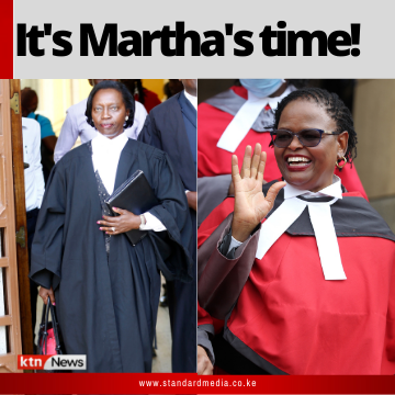 KTNNewsKE's tweet photo. To those in the legal space and all other Kenyan girls, here is your reminder to keep dreaming! It's Marthas' Time! #marthasrun https://t.co/lwAZxC3x49