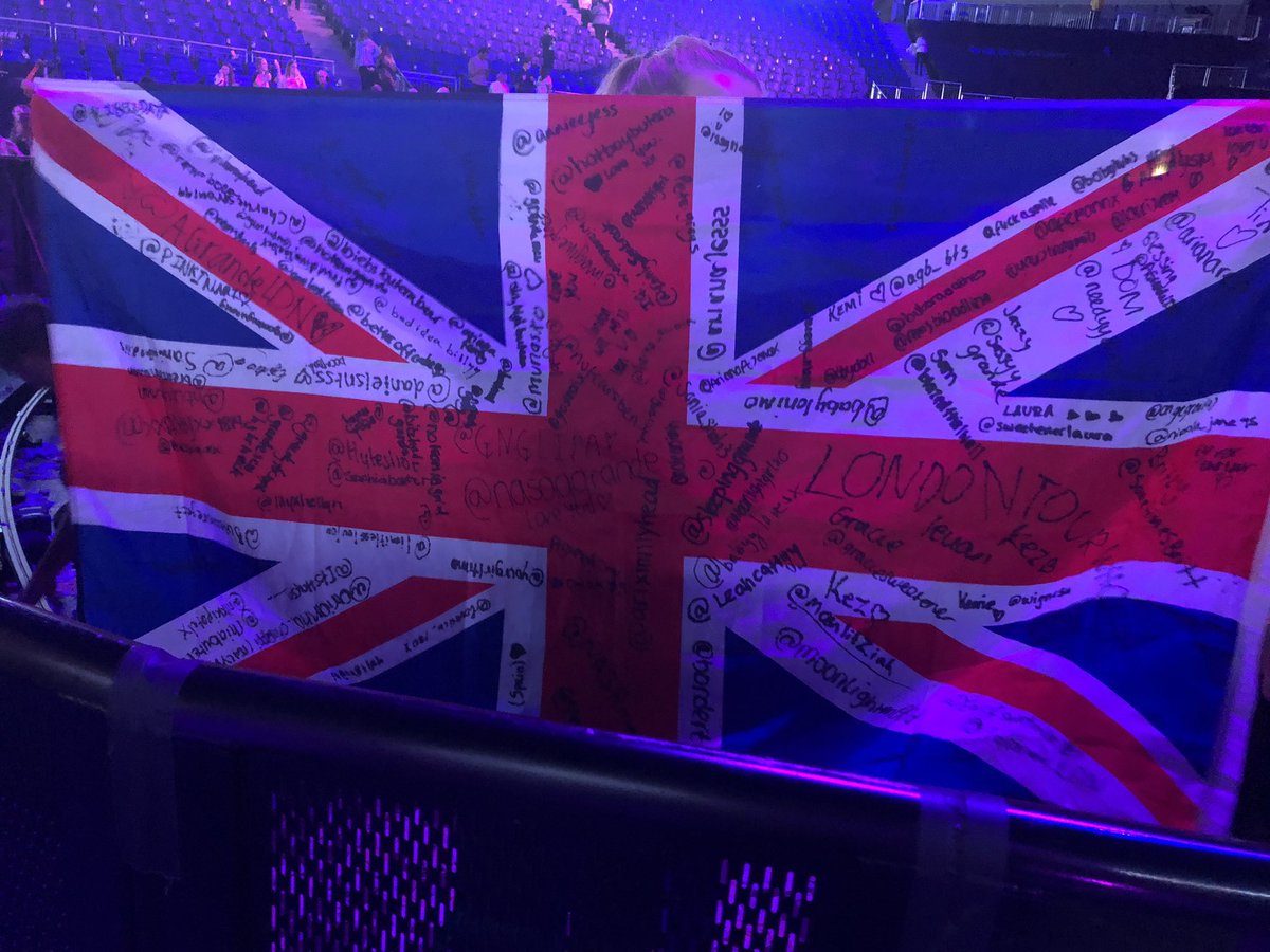 wearedokia's tweet photo. Today marks the end of our birth week 11th-17th May! We are super excited to officially launch later this year 🎂🦋

Below is where it all started for our founder @_BlessingMarie who organised the Union Jack project for Ariana Grande’s Sweetener Tour Europe closing night! 👇🏾 https://t.co/YMTNnSiFgH