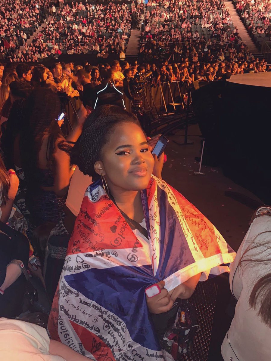 wearedokia's tweet photo. Today marks the end of our birth week 11th-17th May! We are super excited to officially launch later this year 🎂🦋

Below is where it all started for our founder @_BlessingMarie who organised the Union Jack project for Ariana Grande’s Sweetener Tour Europe closing night! 👇🏾 https://t.co/YMTNnSiFgH