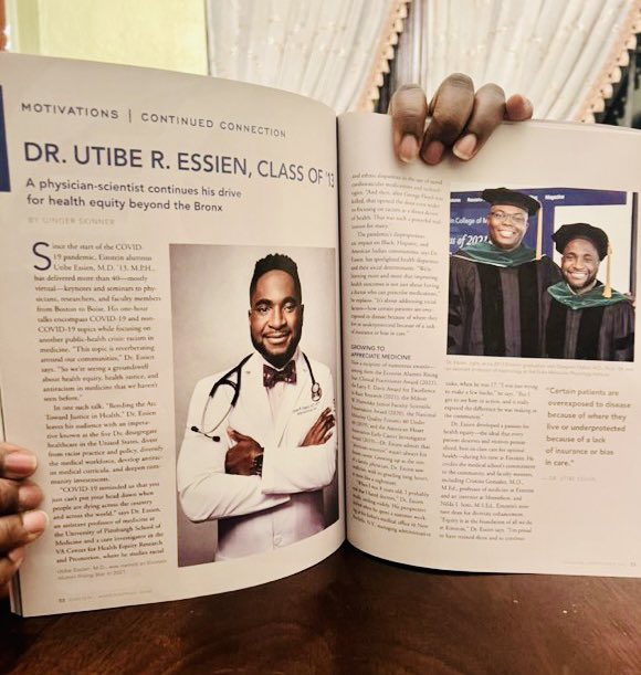 Utibe R. Essien, MD MPH on Twitter "Honored is an absolute