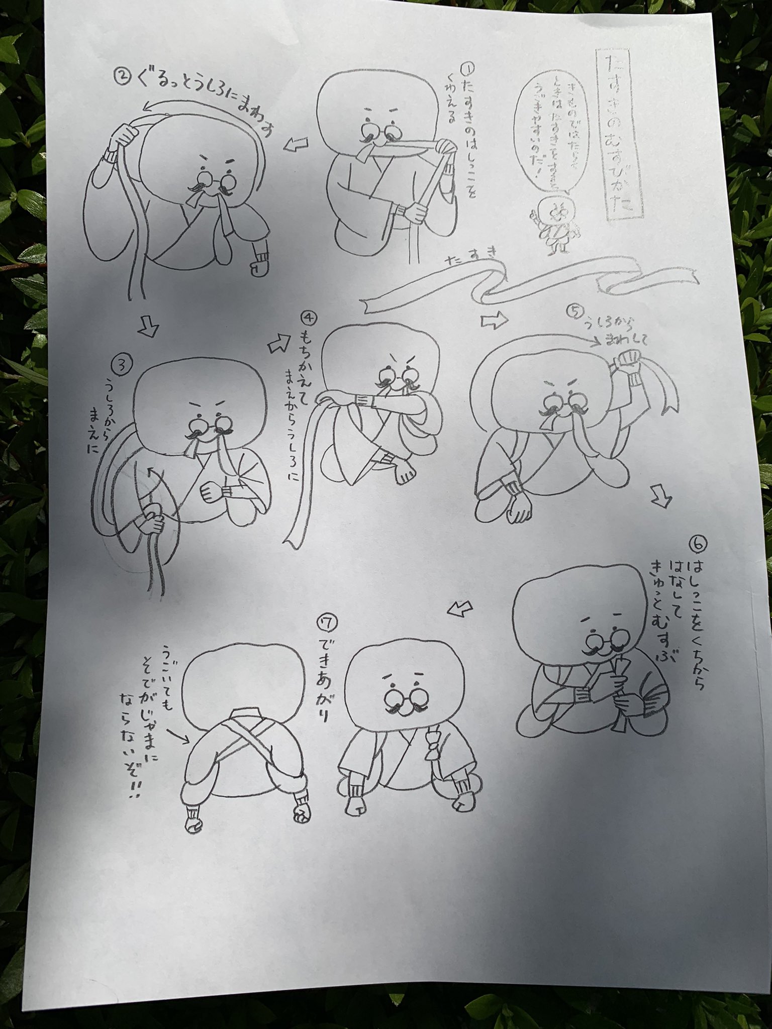 Gaku Nakagawa いなりの日ということで 表紙裏ボツ絵 知ってると便利 たすきの結び方 T Co 6ajmjmcqho Twitter Gaku Nakagawa いなりの日ということで 表紙裏ボツ絵 知ってると便利 たすきの結び方 T Co 6ajmjmcqho Twitter