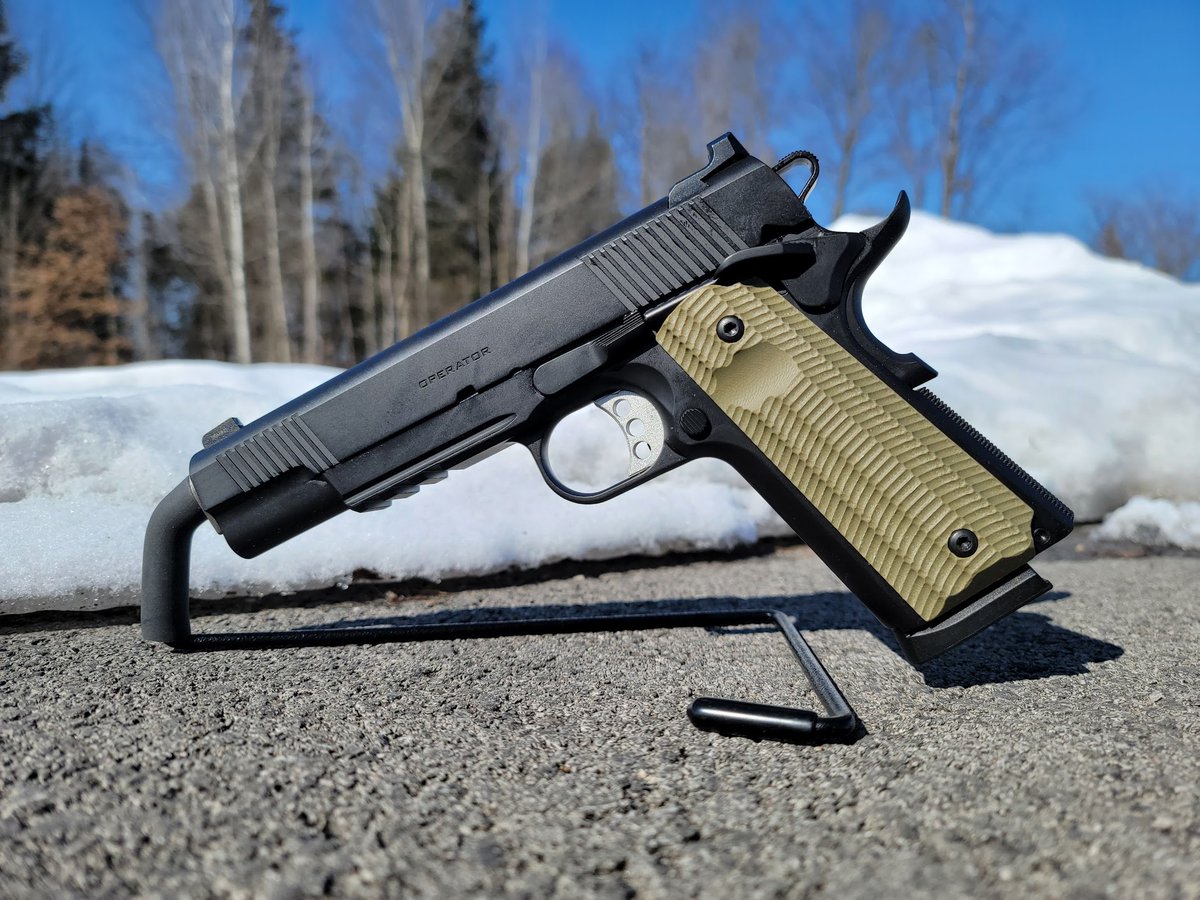 dukessportshop's tweet photo. Look what's back in the stock! The amazing @Springfield_Inc Operator 1911 45acp! These never last long don't miss out!
https://t.co/hheYq1nSis
#springfieldarmory #45acp #tactical #combathandguns #handguns #twoworldwars #guns #gunshop #gunsdaily https://t.co/vvy7y19bFH