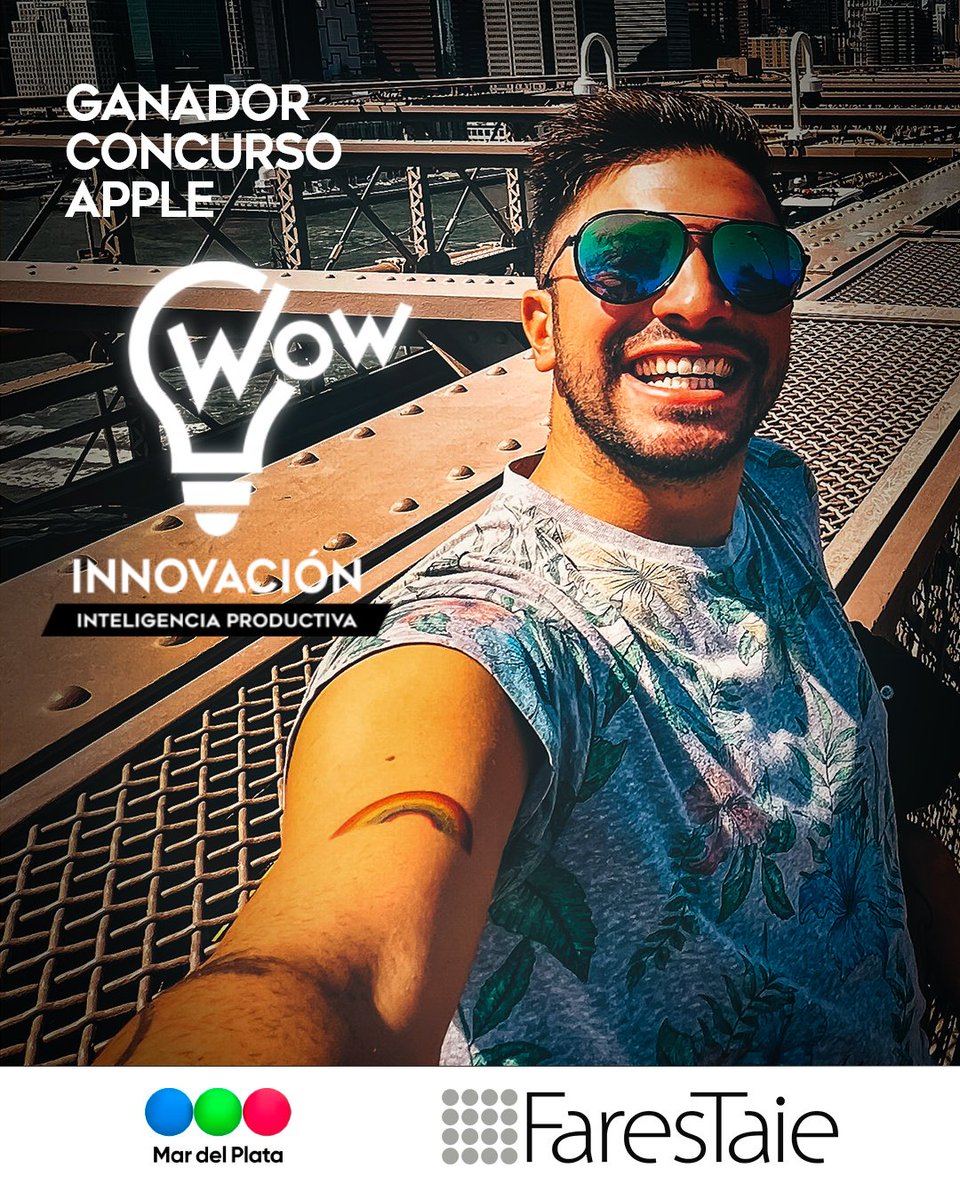 Ganador del concurso de Apple

👉🏻Guido Casanelli nos cuenta como llego a ser el elegido por Apple con su fotografía

👀Mira el mico completo en nuestro canal de YouTube: youtube.com/watch?v=FsM1si…

#wowinnivacion 
@telefemdp