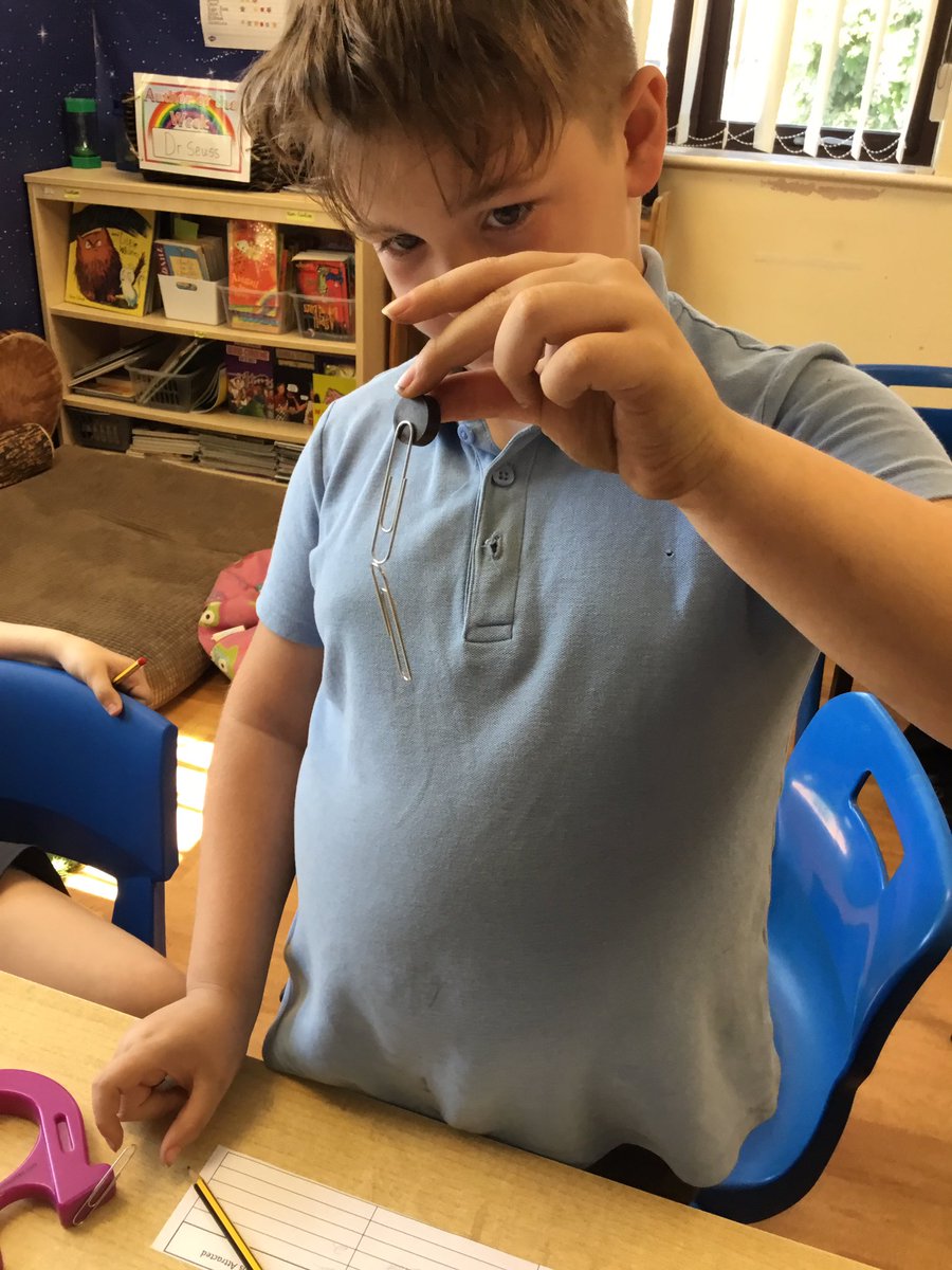 MrSpriggsRAV's tweet photo. Marvellous magnets 🧲 We have been testing the strengths of types of magnets! https://t.co/DqBw4qLlc4