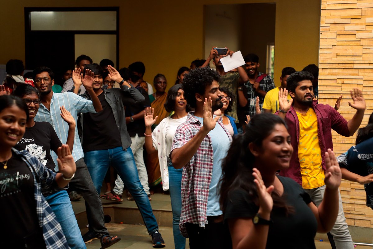 pixelathonmcc's tweet photo. A spectacular flashmob for Pixelathon'22!
.
.
.
#pixelathon #pixelathon22 #departmentofcommunicationmcc #communicationmcc #madraschristiancollege #mcc #flashmob #pixelathonflashmob #photographycontest #photoexhibition #photography #event #photocontest #1daytogo https://t.co/XajOQ83Lj7