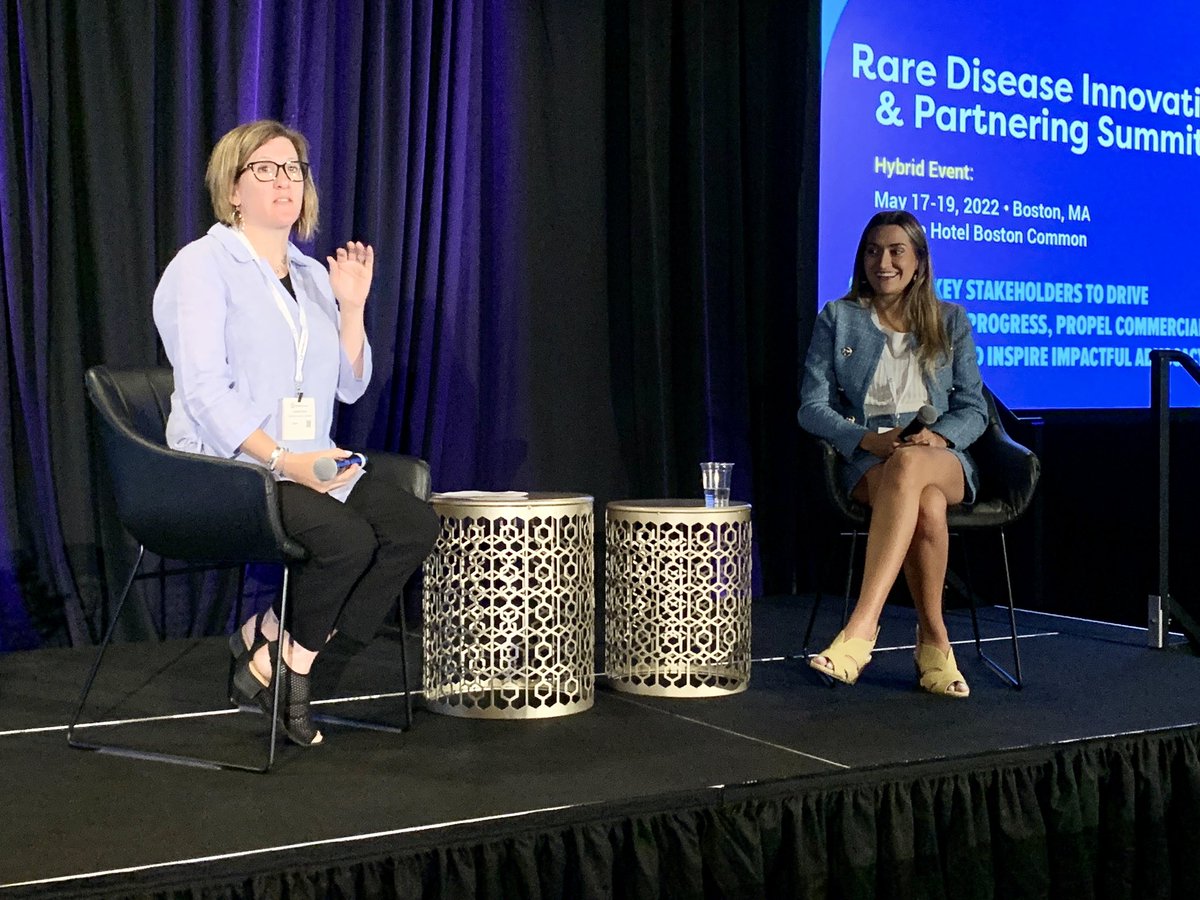 GlobalGenes's tweet image. “Partnership, we are working together to improve the health of people. When Empathy is your focus there would be better overall QOL for patients.” #rarecompassionprogram alum, Ella Balassa joins Amanda for the fireside chat. #RareSummit2022 @InformaConnect