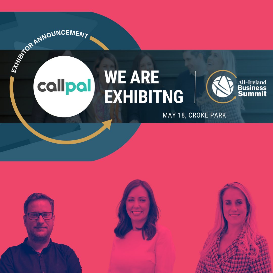 callpalnews's tweet photo. Are you attending this year's All-Ireland Business Summit #AIBFSummit in Croke Park?
We'll see you there!
#weloveourcustomers #callanswering #callpal #irishbusiness #GuaranteedIrish #customerservice https://t.co/nzFTUIlY3c