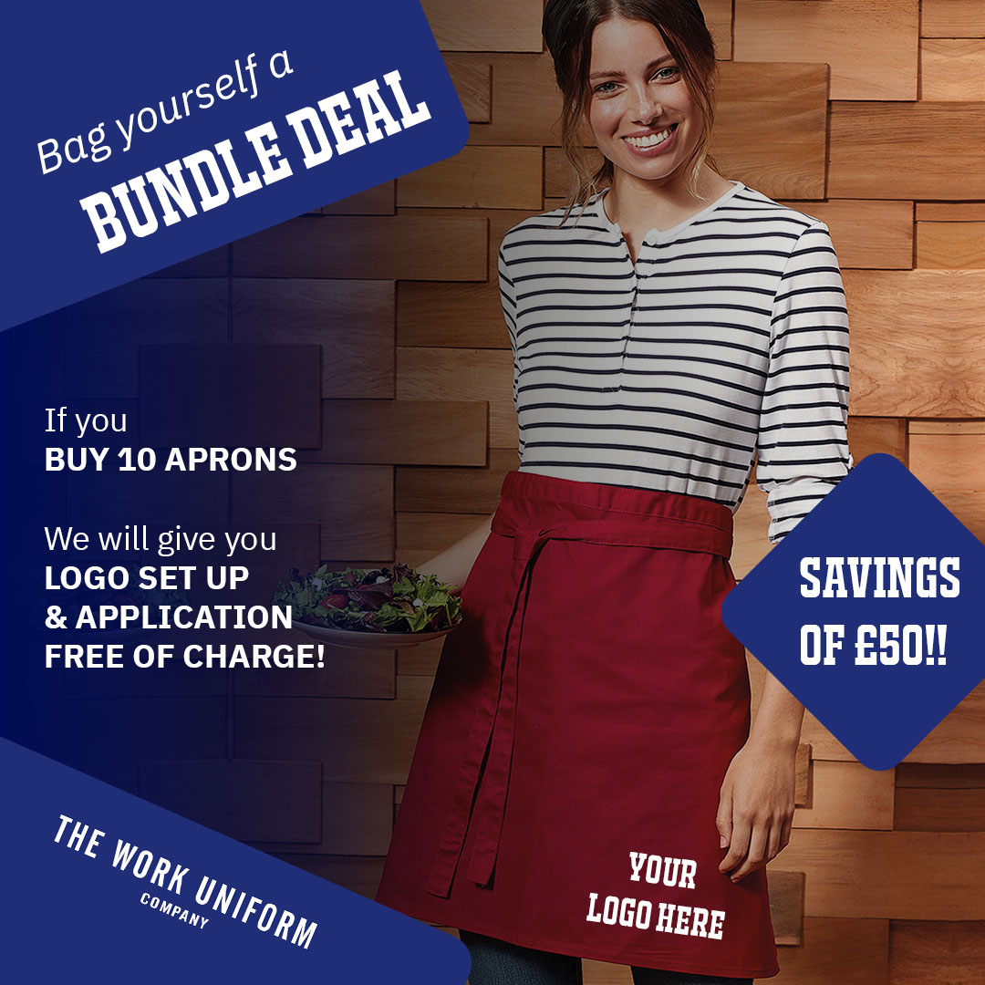 WorkUniformCo's tweet photo. New bundle deal!
https://t.co/yEYNVUBVNM...
#resturant #aprons #hospitality #hospitalityindustry #embroidered  #branded #logo #bundles #dealoftheday #theworkuniformcompany #workwear #savings https://t.co/E3hUI5uO6U