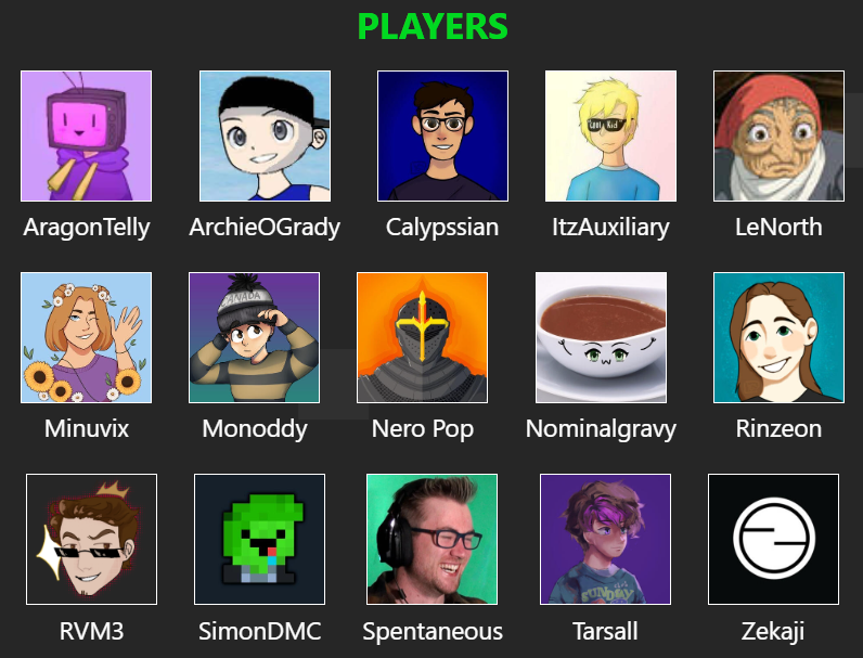 Wraithzeon's tweet photo. Super hyped for this cast 🎉 @TradingPostsMC https://t.co/NTsoJnYOZu