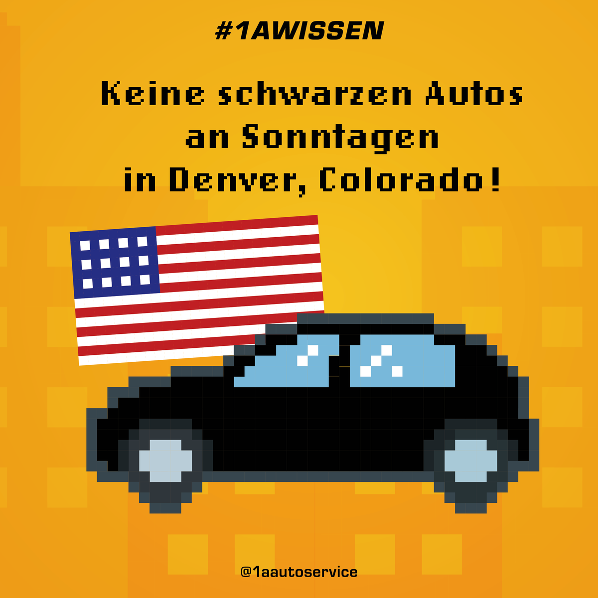 1aautoservice's tweet photo. Führerschein- und Straßenverkehrs-Wissen aus aller Welt. Heute: USA 🇺🇸
Jeden Tag erlaubt und wärmstens empfohlen ist die Teilnahme an unserem Führerschein-Test. Es winkt eine Finanzspritze von 2.000€.
https://t.co/uzxopvxB6I! https://t.co/P4Bp11oy7E