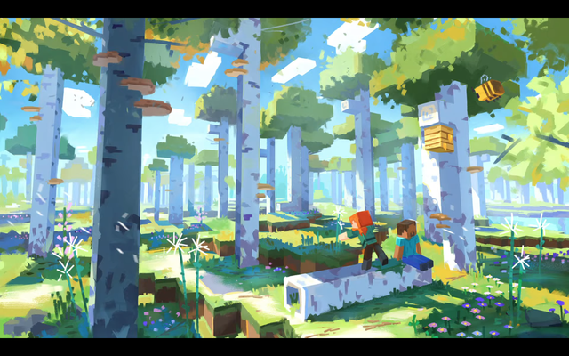 StrategyPod's tweet photo. #minecraft #minecraftupdate #minecraftsnapshot #minecraftwildupdate 
What do you think about the idea of the birch forest upgrade being CANCELED? https://t.co/Z9xYOVWQBx