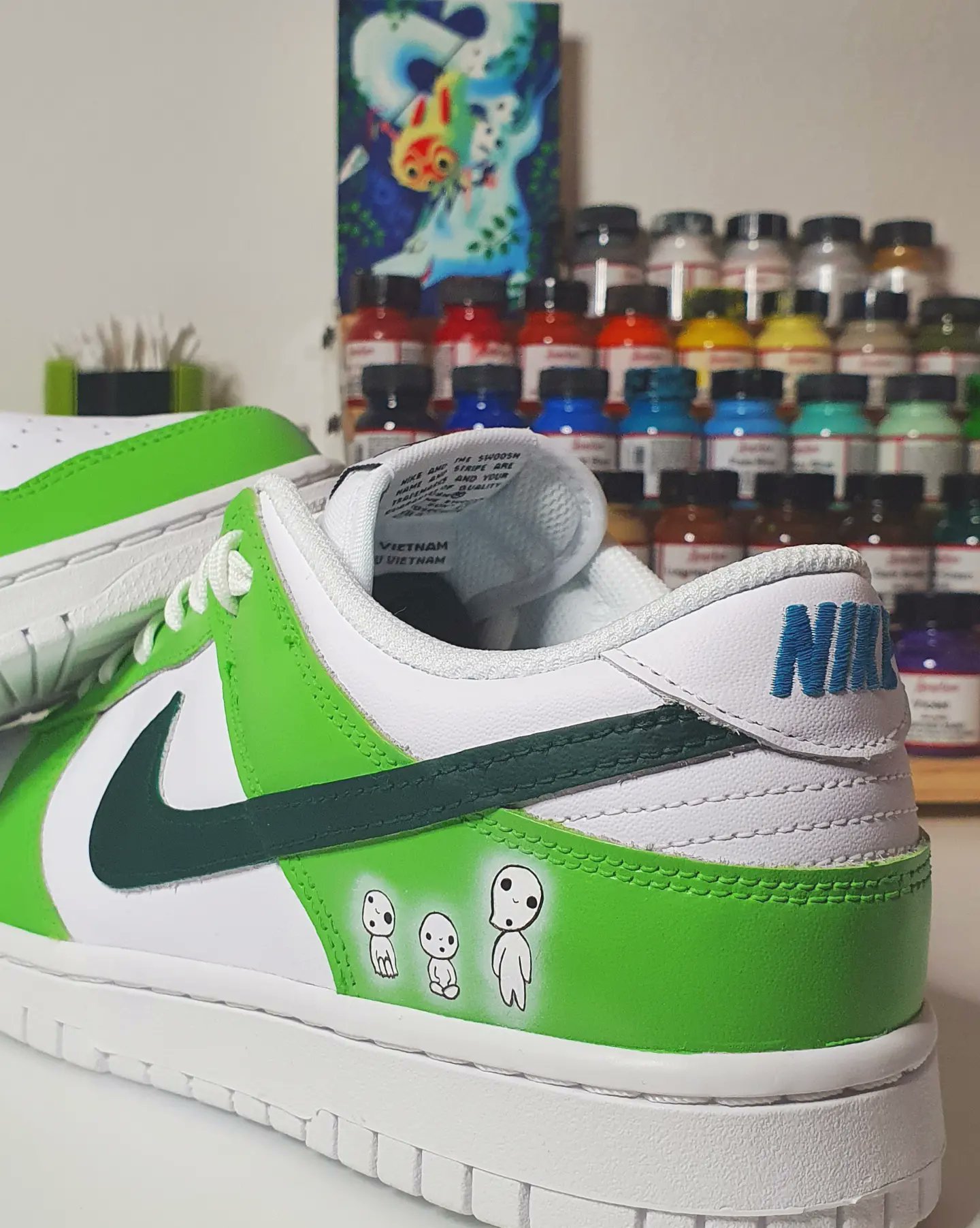 Explosieven Interpunctie Premisse CustomisyB 👩🏼‍🎨🎨 on Twitter: "#Nike #Dunk Low - #Kodama 🌱 #sneakers  #customisedsneakers #customisedshoes #princessmononoke #mononoke #manga  #kodamas #studioghibli #ghiblistudio #green #greensneakers #nikecustom  #dunks #anime #dunklow #nikedunk ...