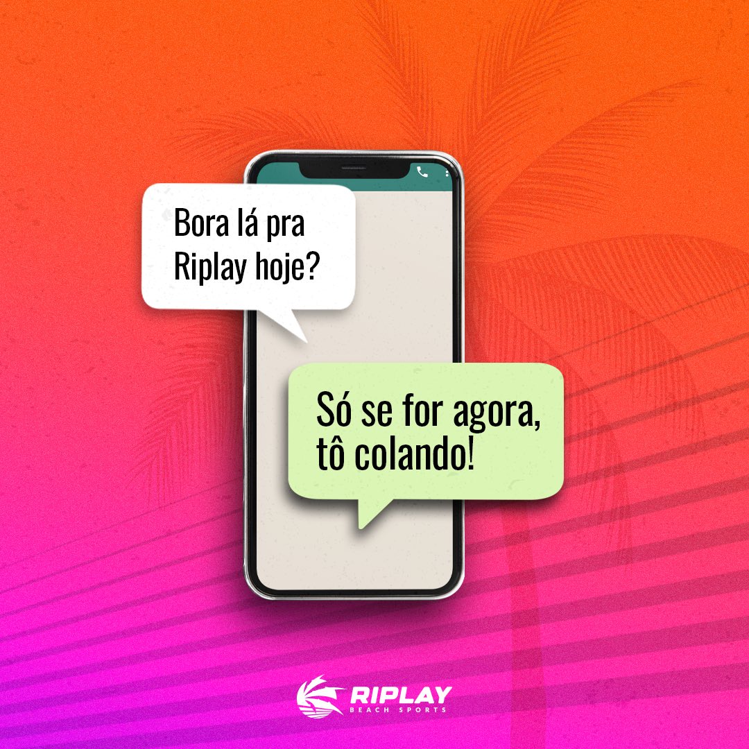 riplaysports's tweet photo. ATENÇÃO, ISSO NÃO É UM TESTE!😎

É a gente observando as conversas de vocês aí! rs. Então vem logo que estamos esperando! 

👊🏻✌🏼

#beachsports #futevolei #beachtennis #beachvolley #riplaybeachsports https://t.co/3yg7tDr2mh