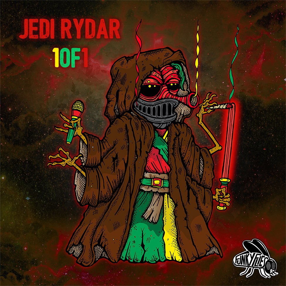 funky_flies's tweet photo. Well, might as well show a mutant #oneofone #sneakpeek #zzz #jedi @JediRydar #rastajedi #starwars @starwars #LFG #flyonfly 🔥🔥🔥🔥🔥🔥 Who is going to mint this bad boy?! 🔥🤙 https://t.co/P1xURSijzb