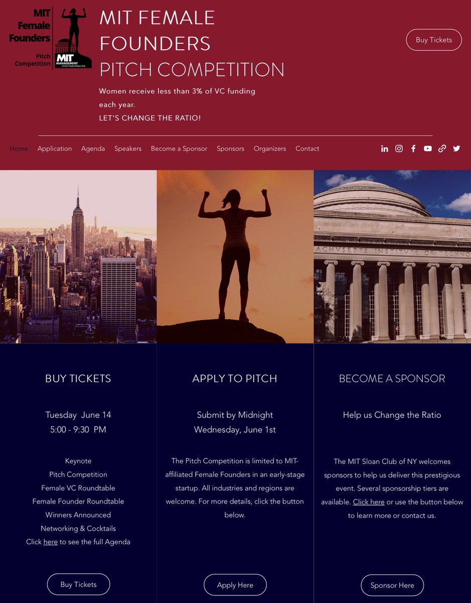 .<a href="/MIT/">Massachusetts Institute of Technology (MIT)</a> affiliated women founders!! Apply to pitch by 6/1 for <a href="/MitFemale/">MITFemaleFounders</a> #Pitch #Competition

Women receive <3% of #VentureCapital funding

Register to attend today! Event on June 14 5:00 - 9:30 PM!

#innovation #entrepreneurship #startups
nysloan.com