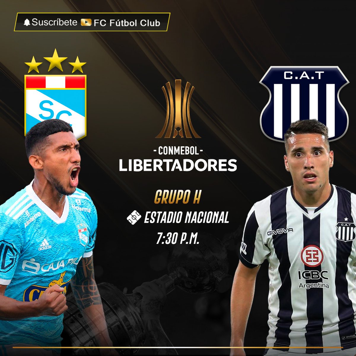 FCFutbol_Club's tweet photo. ⚽️¡POR SU PRIMER TRIUNFO!🙏🤯🇵🇪 @ClubSCristal saldrá con todo ante #Talleres de Córdoba 🇦🇷 para ubicarse como mejor tercero en su grupo de #Libertadores y, así, tentar la clasificación a la siguiente edición de la #Sudamericana.

#FCFútbolClub #Fútbol #SportingCristal https://t.co/b0DBvVZ3Bq