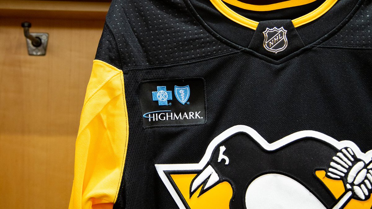 SponsorCircle's tweet photo. Penguins Announce Highmark as First Official Game Jersey Partner https://t.co/YT9UykvJ2A @penguins #HighmarkHealth #NHL #jerseypatch #sponsorship https://t.co/MoX03czVqy