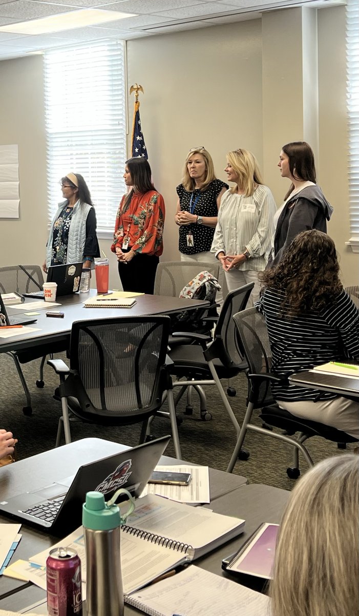 Great work happening today as our Elementary Lead ESOL teachers dive into the New WIDA 2020 Framework Standards <a href="/WIDA_UW/">WIDA™</a>. Creating skits, songs, elevator speeches, and much more to redeliver this content to their schools. <a href="/EsolHallco/">Hallco ESOL</a>