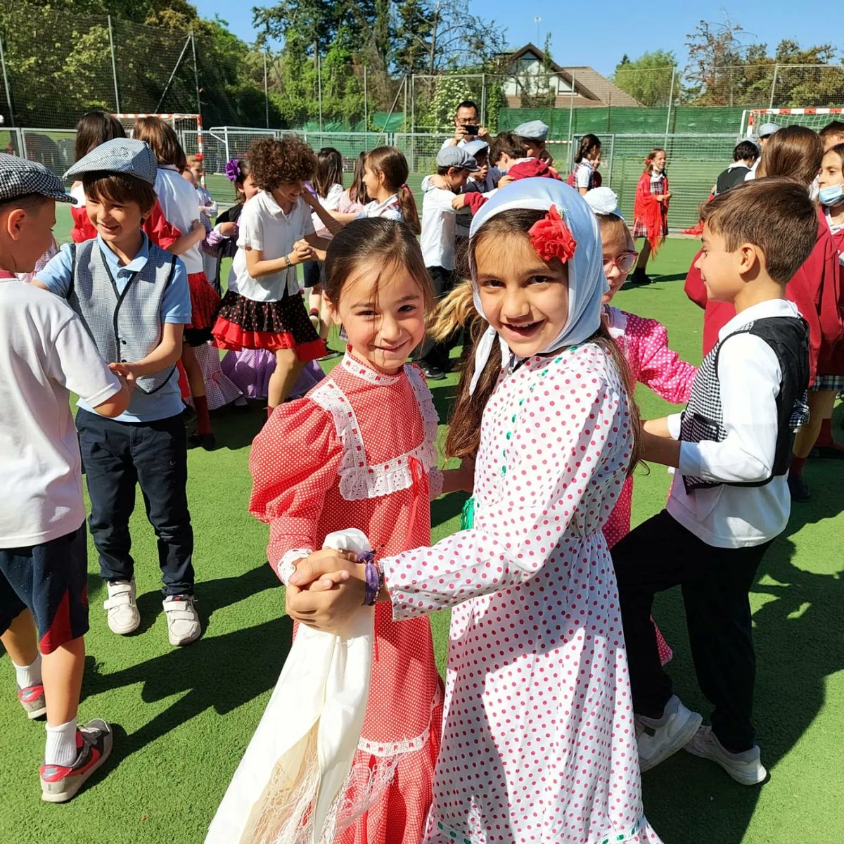 Celebrating San Isidro last Friday! #aas #gobears #aquinasamericanschool