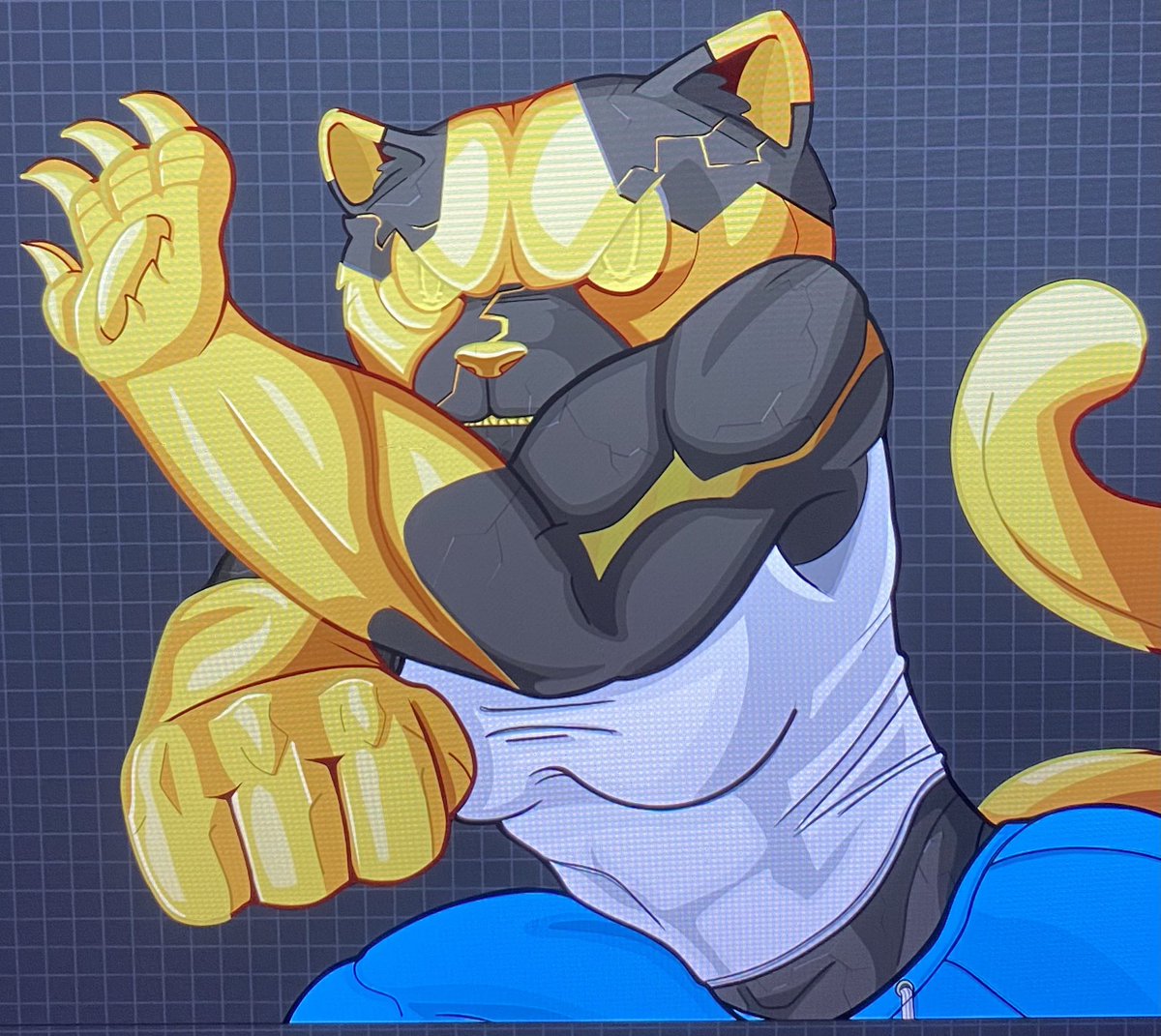 Reskue4's tweet image. So…im listing 5 genesis BuckNorris 
right now.
To bring in 5 new holders to join us on our journey, I must say I love my squad 

opensea.io/collection/bul…

I gotta suprise here for everyone so this is our next BullyBasher and one of her many different skin traits 😉