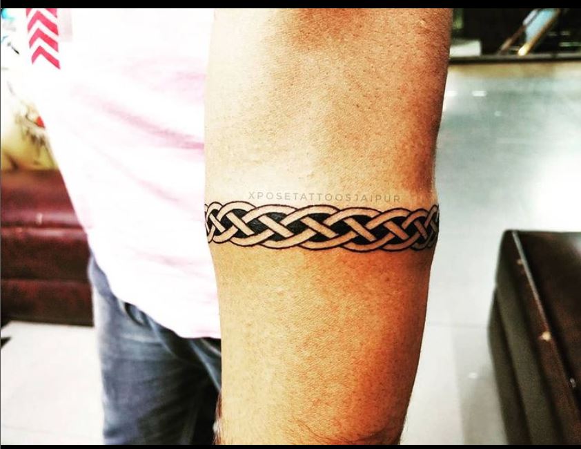 Celtic Couple Band Tattoo