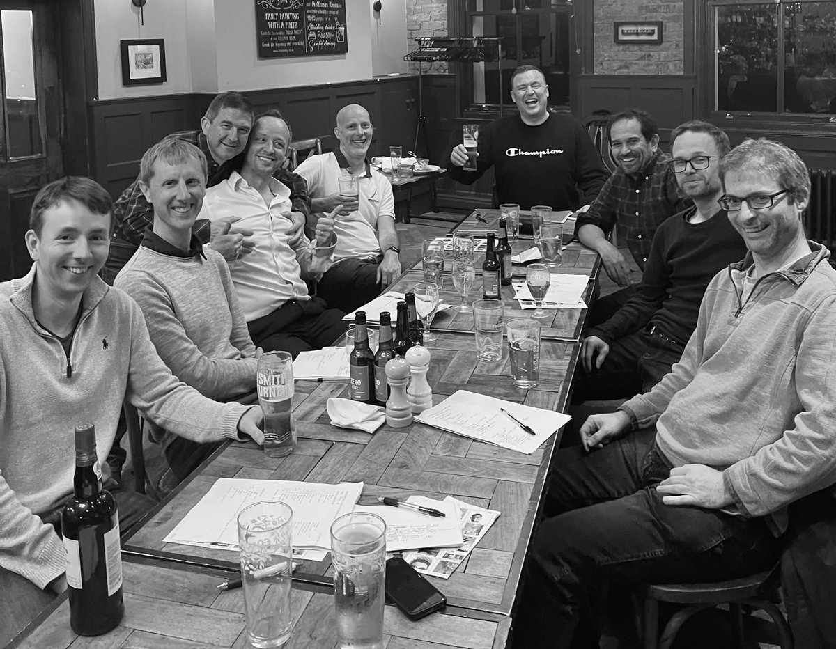 Another great Pub quiz night with Harpenden Round Table! 
Cheers gents for the laughs, light banter and company. Thanks also to Rob and the team @ The Harpenden Arms for keeping us well fed and watered as usual. James Rose quiz extraordinaire… we’ll catch you up one day!