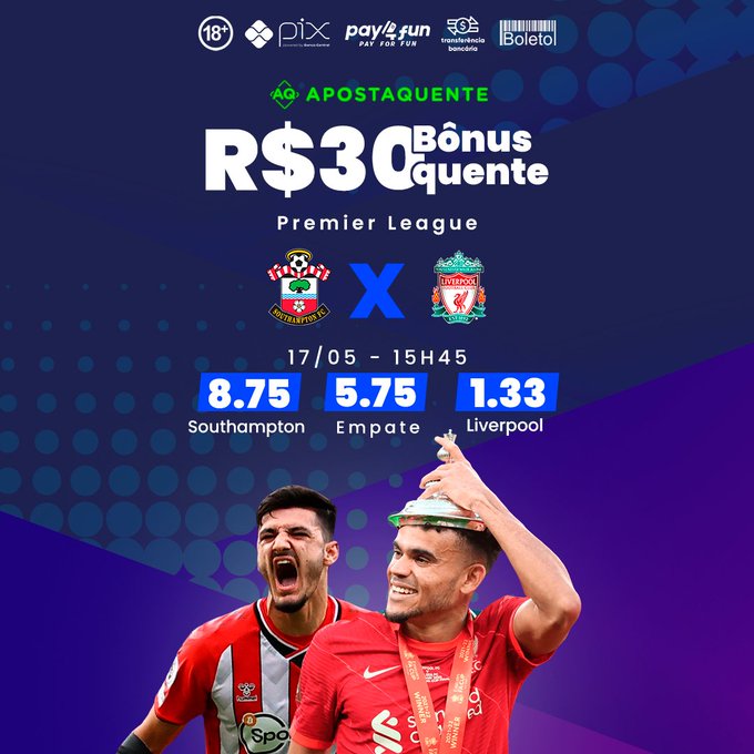 👀Jogo decisivo na #PremierLeague ! Ser&aacute; que o Liverpool entrega a ta&ccedil;a pro Manchester City ou vai vivo<a href="/tag/premierleague"class="tags">#PremierLeague</a><a href="/tag/apostaquente"class="tags"><span>#apostaquente</span></a>