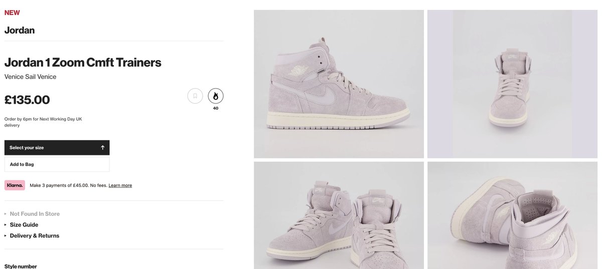 TheSoleWomens's tweet photo. Ad: Jordan 1 Zoom CMFT Venice at Offspring!

Link > https://t.co/QLvozGi5Qr https://t.co/nCpz5WmHnJ