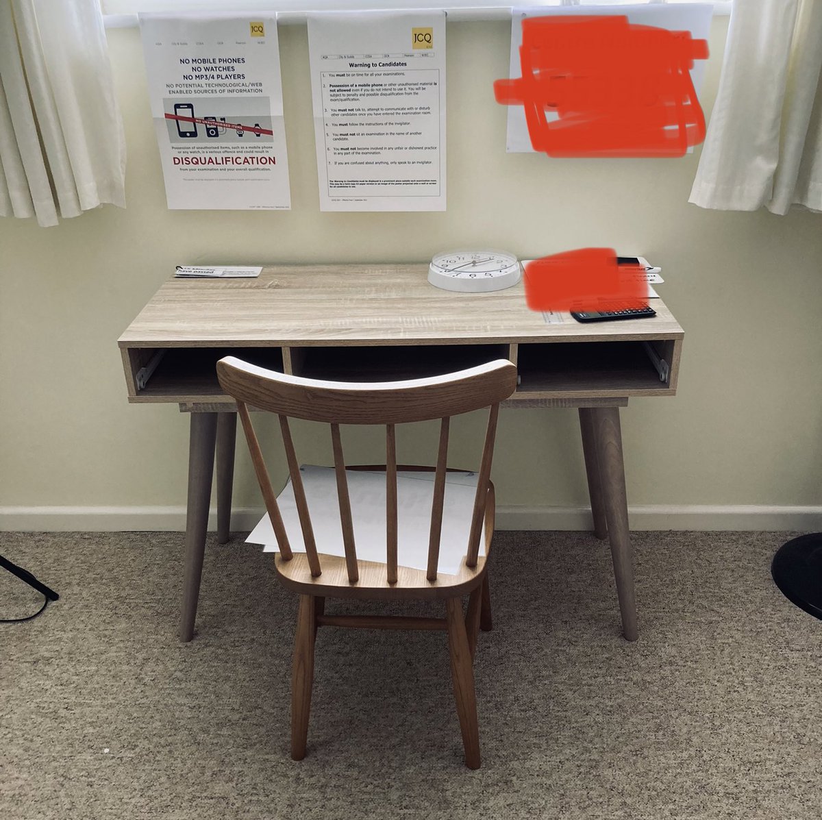 Case study 
Day 1 of #exams2022 #LongCovidKids 
Parents applied for child to sit exams at home - significant 
#LongCovid symptoms 
Supported by #OccupationalTherapist 

<a href="/nadhimzahawi/">Nadhim Zahawi</a> will schools receive additional funding to support these arrangements? 
<a href="/educationgovuk/">Department for Education</a> #pwlc