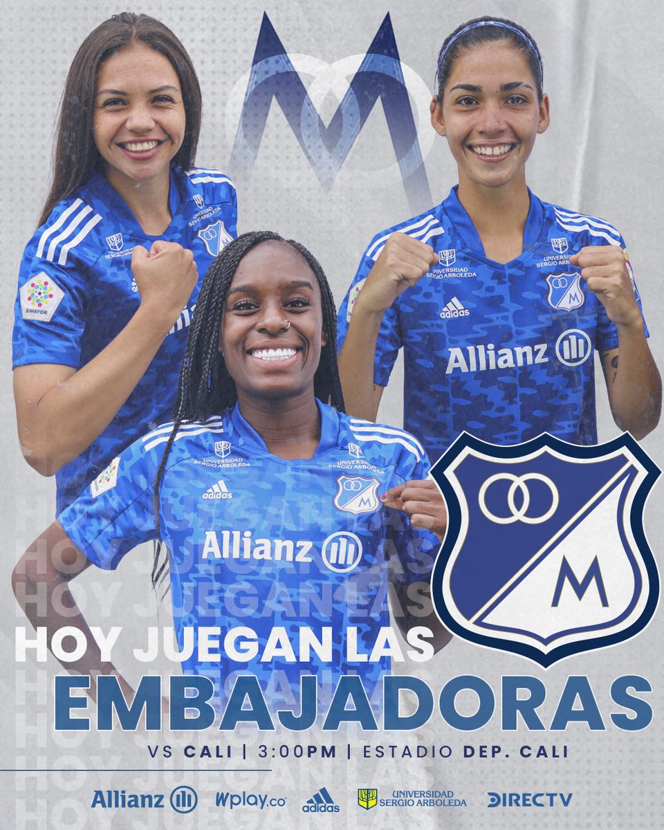 MillosFcFem's tweet image. ¡Todos con la azul puesta! 💙⚽️🔥🔝 ¡Por la remontada en Palmaseca! 🔵⚪️ ¡VAMOS EMBAJADORAS!