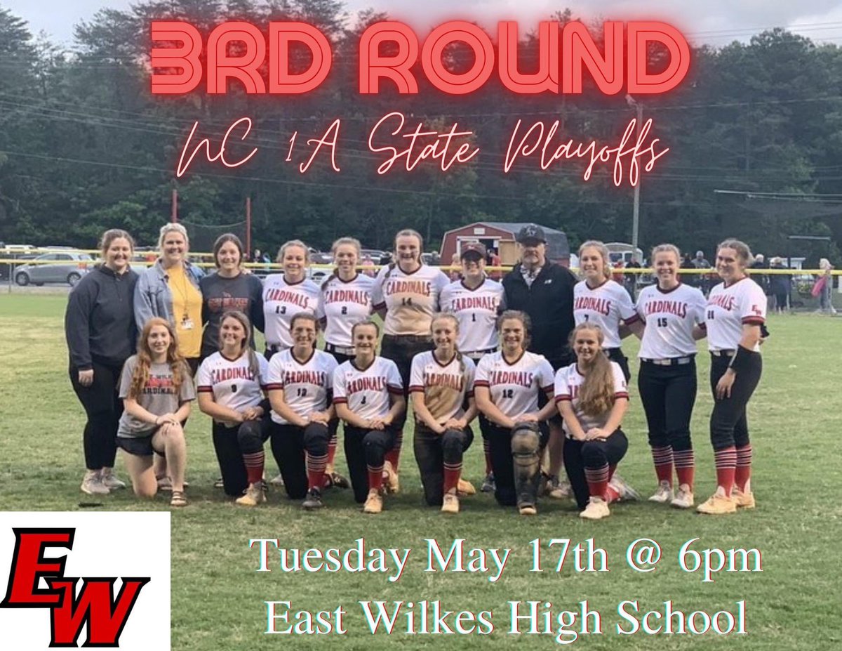 CarolinaEliteCP's tweet photo. Best of luck to @ewilkessoftball and @nwghsoftball tonight as they both try to advance to Round 4 of the NCHSAA State playoffs.  Good luck @nevaehscott2025 @KaliCookie13 @ZoeCheek2025 @hatley2024 @KyleighL2024 @Chloe_A_2025 @Jayleen2025 @LegacyLegendsS1 @Los_Stuff https://t.co/55gdSrOXFX