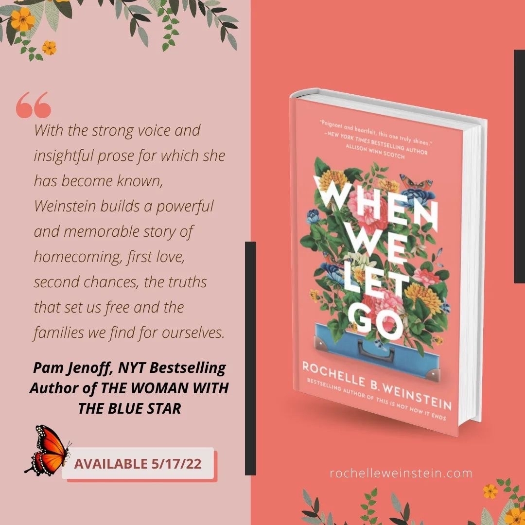 PamJenoff's tweet photo. Happy Pub Day @rochellebweinstein ! 

#rochellebweinstain #whenweletgo #newreleasetuesday #pubday #happypubday #newbooktuesday #bookbirthday #releaseday https://t.co/aWB28HRXn2