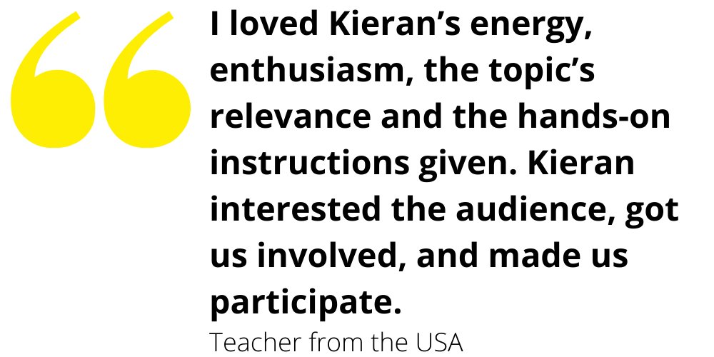 school4training's tweet photo. More positive feedback on our 'Film and Video in Language Teaching' tutored by Kieran Donaghy, a leading expert in the use of film &amp; video in language teaching.
🔗 https://t.co/D2oR9vD11U
#TeachEnglish #ELT #ESL #TEFL https://t.co/ZVPWwqb2jK
