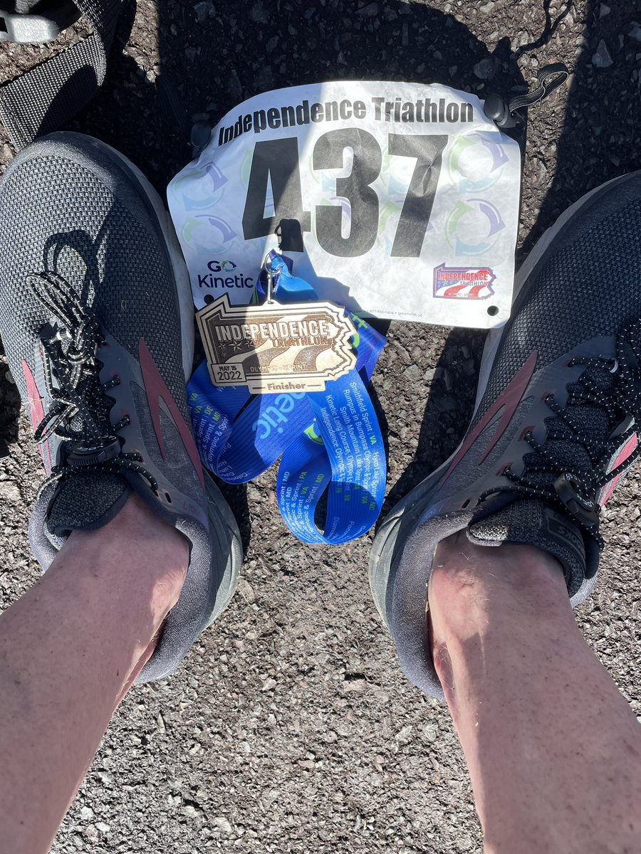 JSoden995's tweet photo. 1st #triathlon in 3+ years in the books. 5/145 at Independence Triathlon this past Sunday. Thanks @KineticMSports for putting on a great race. Next up: Poconos Tri #triathlete #swimbikerun https://t.co/BANracKIIt