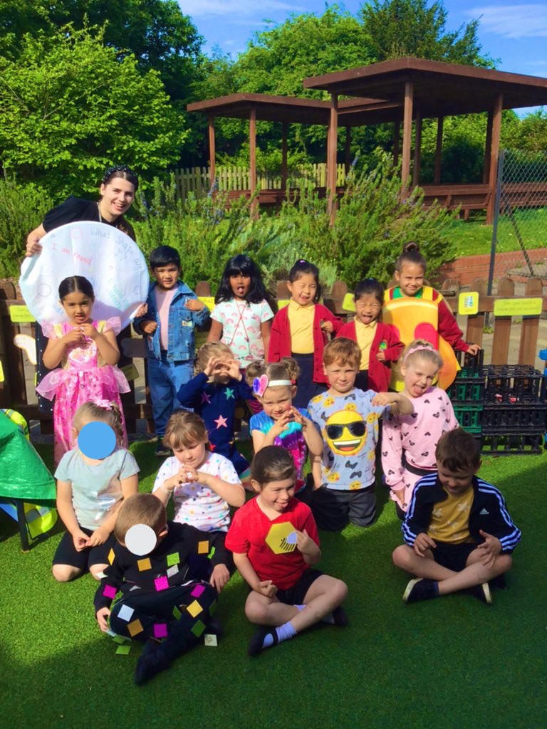 ReceptionSouthC's tweet photo. Shape Day! πππ’πΆπΊπ¦ Donaldson have had a fantastic day dressing up as a shape! We have drawn ourselves, done some amazing writing about what shapes we are and also discussed our shapes with our friends! #EYFS #WeLoveSouthCamberley #ShapeDay https://t.co/PxrFpbl2zL