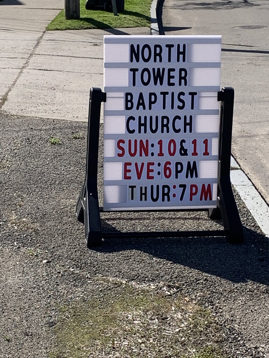 ddknickerbocker's tweet photo. Had a part in dedicating a new building debt free for North Tower Baptist in Wellsville,NY with Sunday-Sunday revival https://t.co/ORgzKonVRh