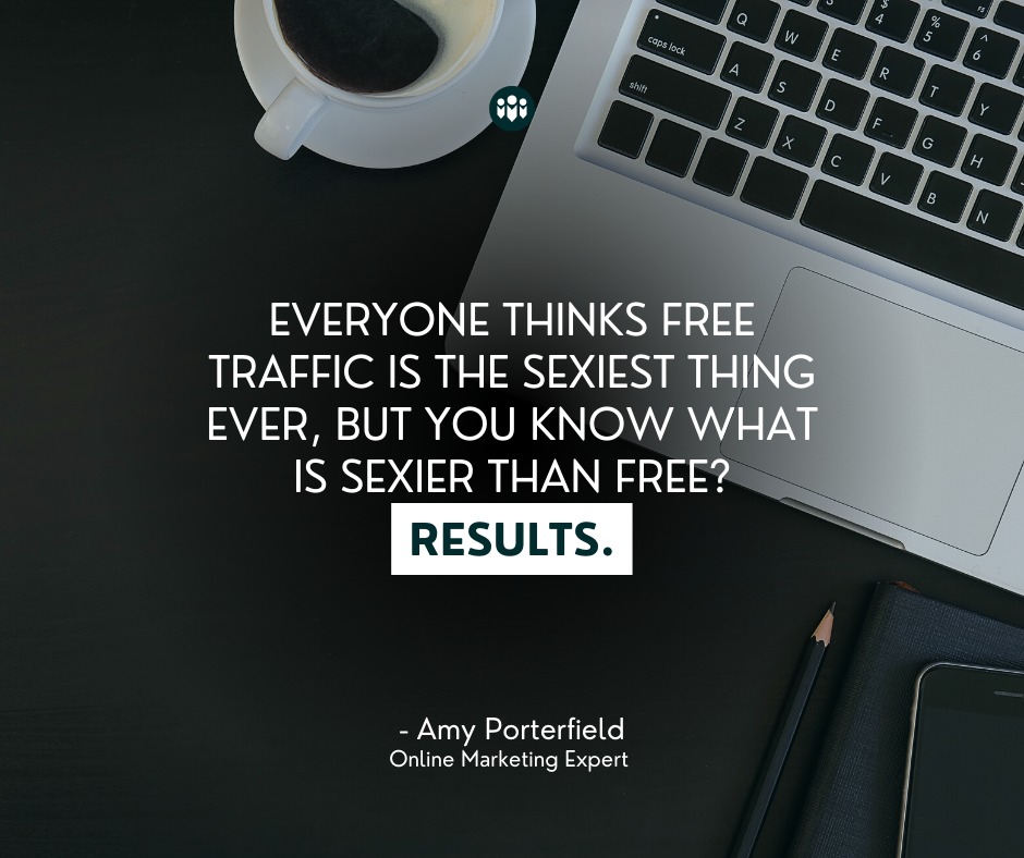 TheWritersBloc9's tweet image. ✨Quote of the Day✨

"Everyone thinks free traffic is the sexiest thing ever, but you know what is sexier than free? Results."

- Amy Porterfield, Online Marketing Expert

#AmyPorterfield #AmyPorterfieldquotes #Entrepreneur #OnlineMarketingExpert #quotesfromAmyPorterfield