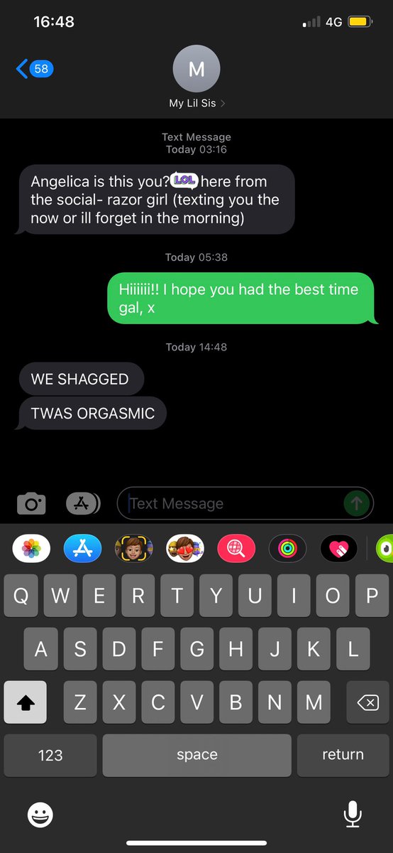 anglambert's tweet photo. Sooo on Sunday at the social mwi in the girls toilet got chatting to this younger gal who was on a first date and wanted to go home w him but hadn’t shaved. Me being the big sis I am ran over to the Tesco to buy her a razor before 10pm.Update below, we love it xx https://t.co/FcRYjqY0Jo