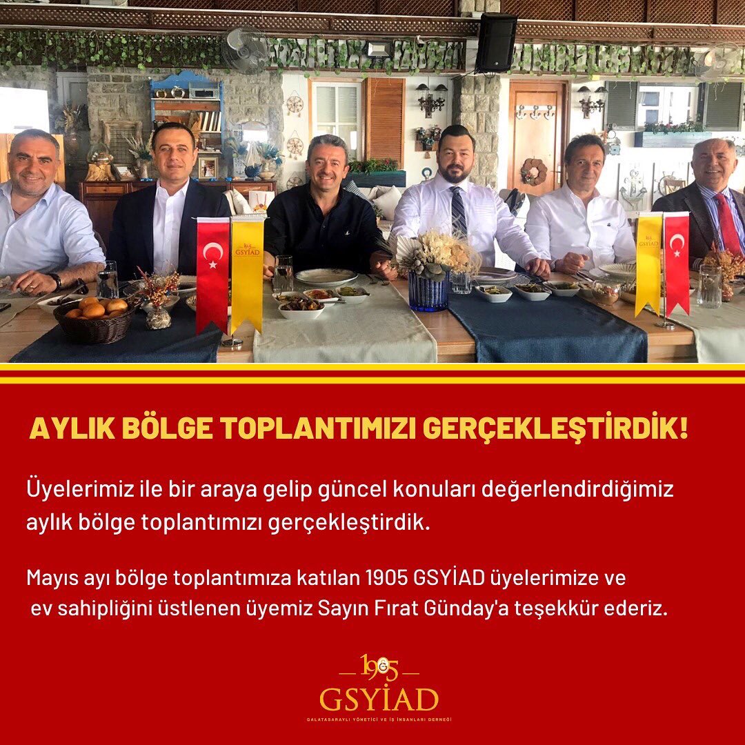 1905gsyiad's tweet photo. Aylık bölge toplantımızı gerçekleştirdik.

#GSYİAD https://t.co/40SlZsPNsm
