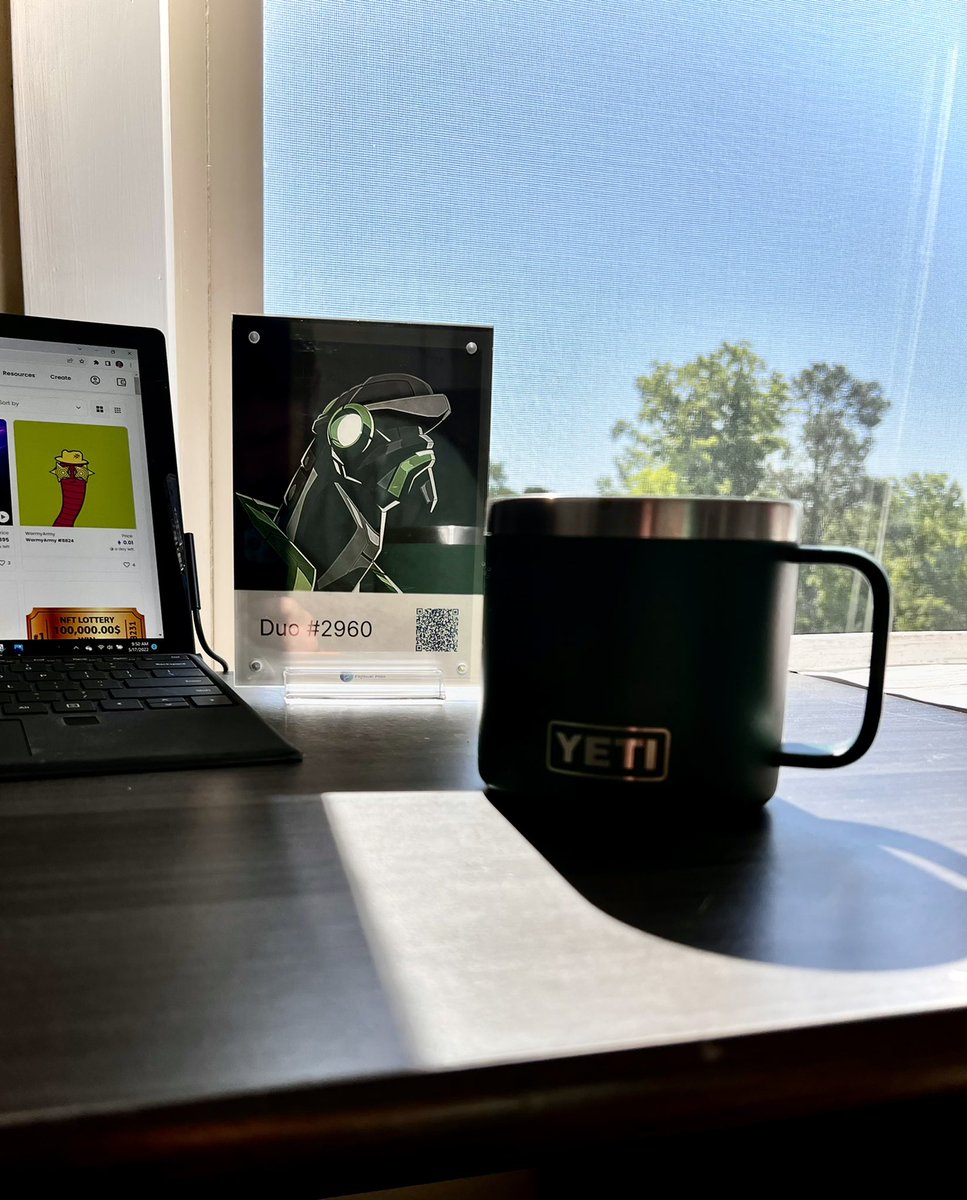 PhysicalMint's tweet photo. Gm ☕️

Let’s have ourselves a day! https://t.co/gt8mFwKVmm