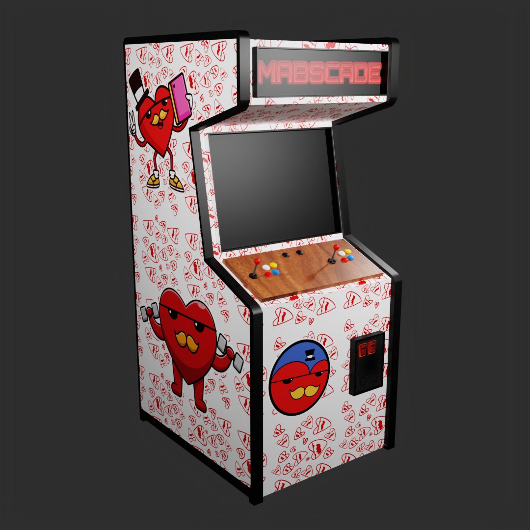 Mabelma951's tweet photo. Last Arcade Machine belongs to @AntonioMabs theres something so simple yet looks so classy! my favorite #MrMabs is the one working out, always working to improve themselves. Show him some love as well! He is always making some beauty with his characters like the mushies! https://t.co/DqUQuqwjyH