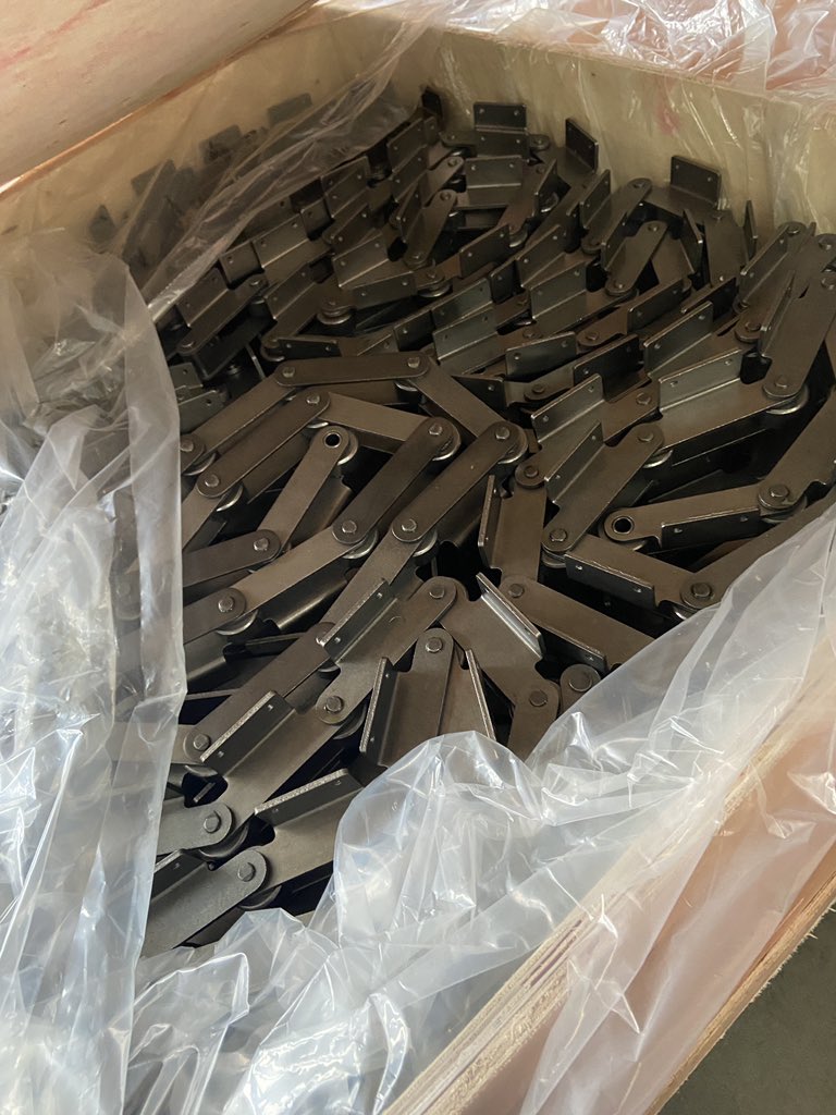 bisonchain's tweet photo. Do you need quality chains? Then follow us now!
#bearing #bearings #rollerchain #rollerchains  #conveyorsystems #conveyorchain #chain #chains #powertranmission #chainconveyor #ballbearing #grainsystem #drivechain #conveyor  #sawmill  #woodmill #grainconveyor #bisonchain https://t.co/9R6i4bWG9u