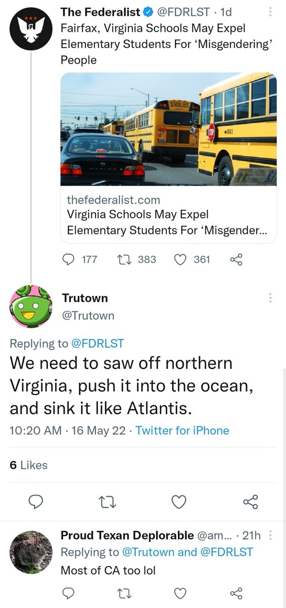 v_theclash's tweet photo. If your piece inspires this kind of hate and dehumanization, you are neither pro-life nor a caring and contributing member of our community.
#NortherVirginia is OUR home.
We love and respect ALL children.
#UnKoch #TheFederalist https://t.co/zvs8mgtkvE