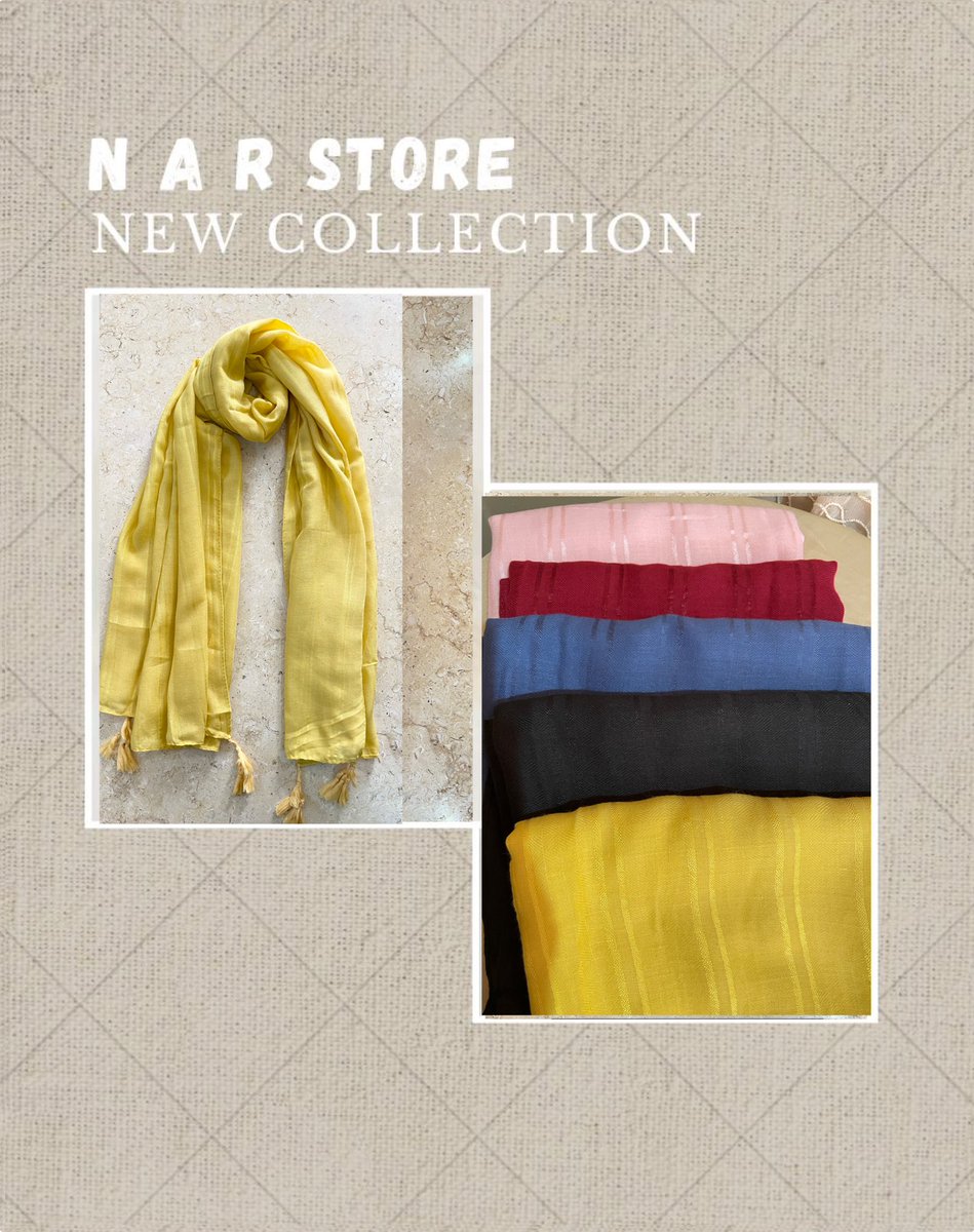 NAR_store12's tweet photo. طرحة خامة قطن بارده مع الصيف دا🥵.. 
السعر 2800..✨ 
للطلب 👈🏼 DM🥰.. 
يوجد توصيل 🛵 😍.. https://t.co/v7b3tJqdTJ